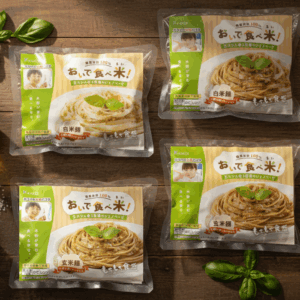 冷凍米粉パスタ こだわりジェノベーゼセット4×2