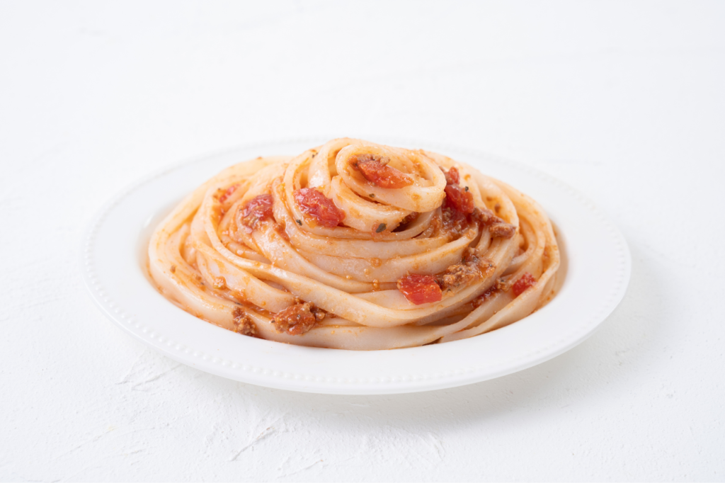 ボロネーゼ白米麺