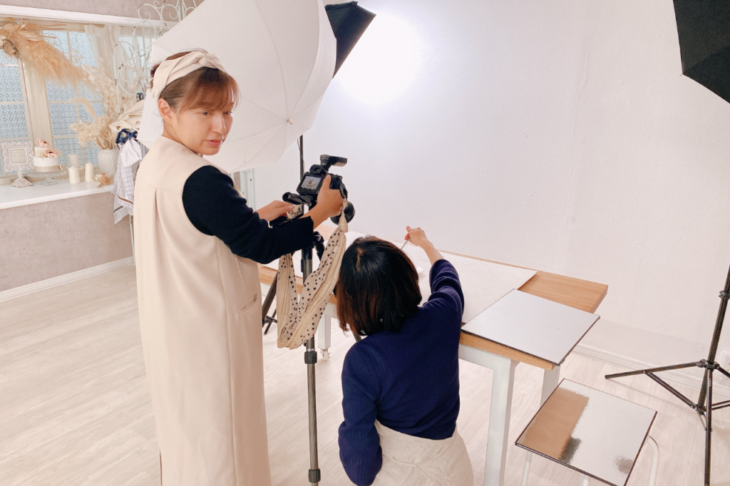 パッケージデザイン撮影